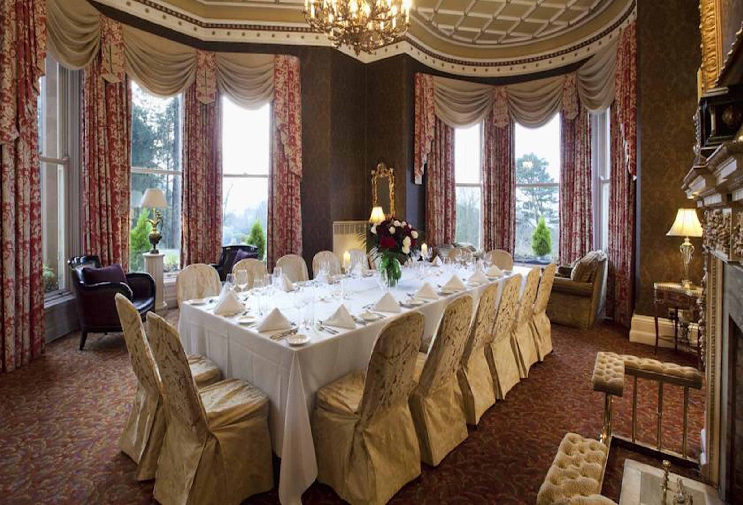 The Culloden Estate And Spa Holywood  Exteriér fotografie The dining room
