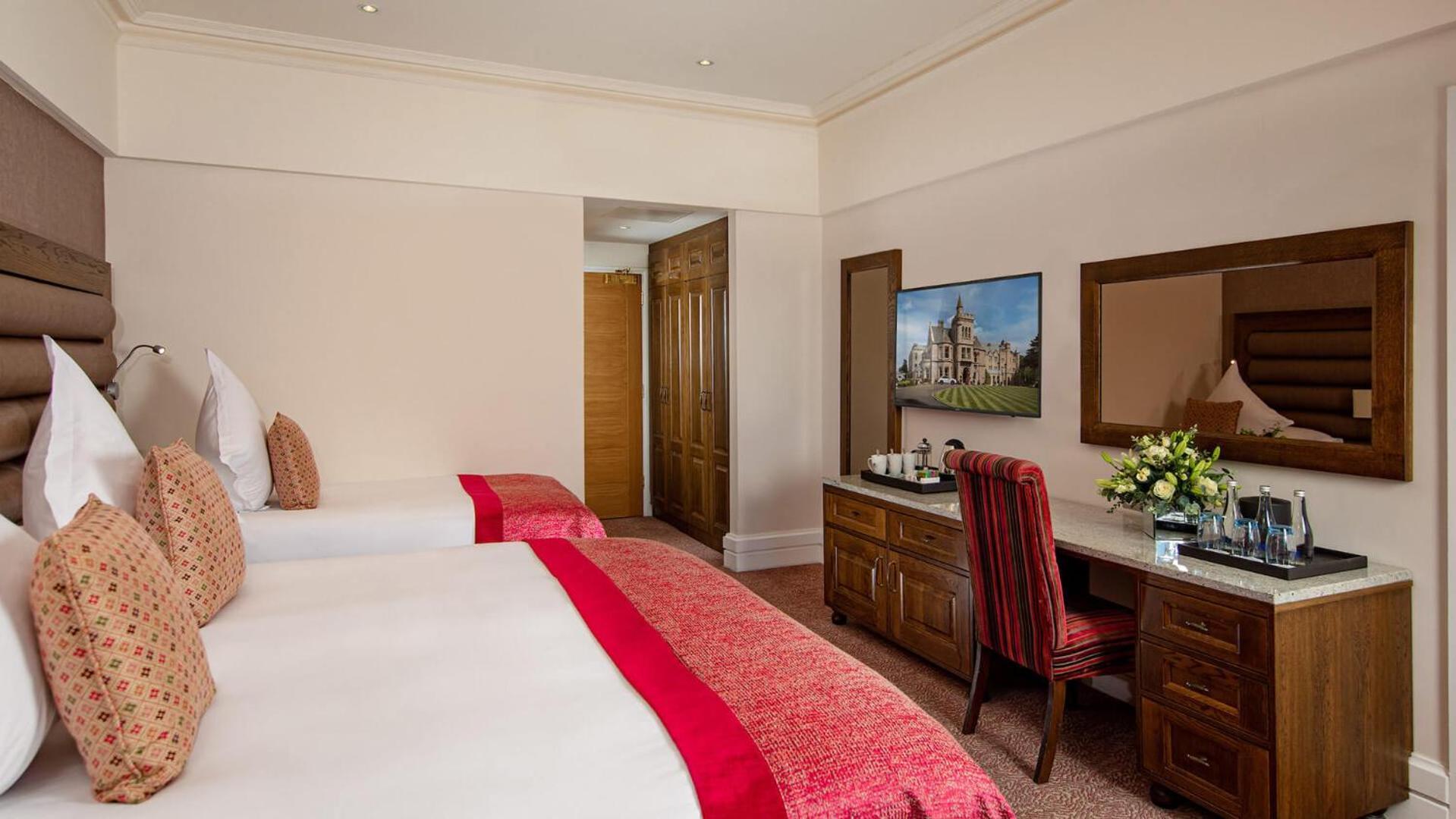 The Culloden Estate And Spa Holywood  Exteriér fotografie A bedroom at the hotel